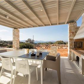 5 bedroom villa with pool near Aliki, Paros, sleeps 10